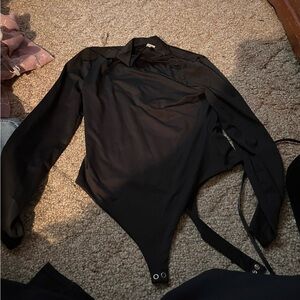 Woman crew neck bodysuit (never worn)